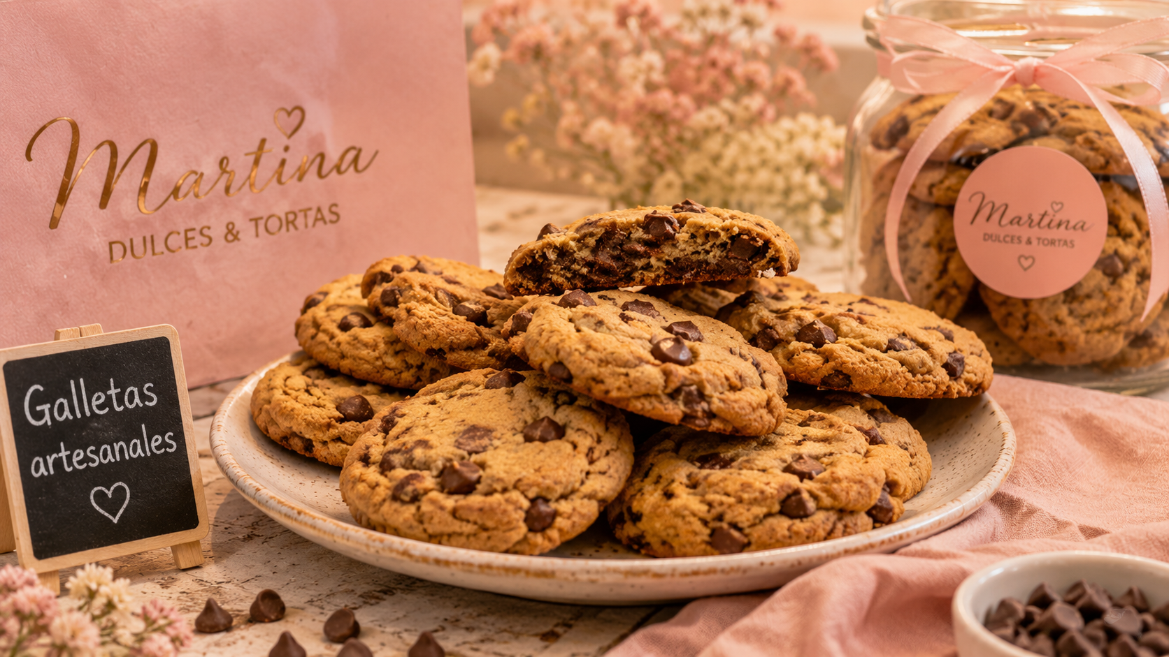 Galletas artesanales de Dulces Martina
